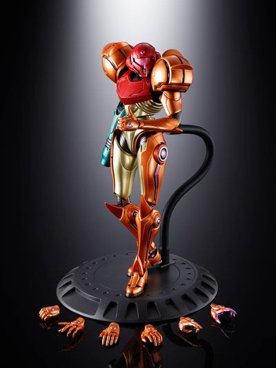 Metroid Prime 4: Beyond Diecast Action Figure Samus Aran LED 21 cm