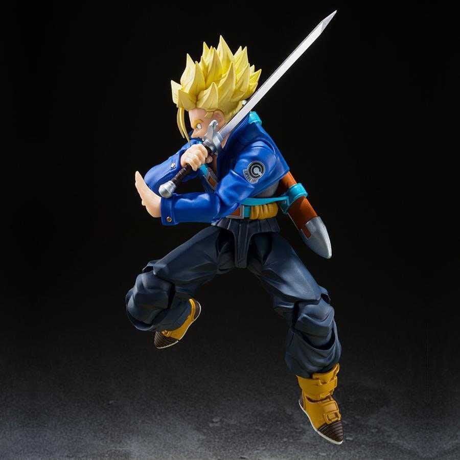Dragon Ball Z SH Figuarts Action Figure Super Saiyan Trunks The Boy from the Future 14 cm