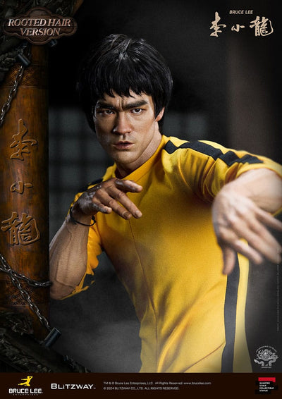 Bruce Lee Superb Scale Statue 1/4 50th Anniversary Tribute (Rooted Hair Version) 55 cm