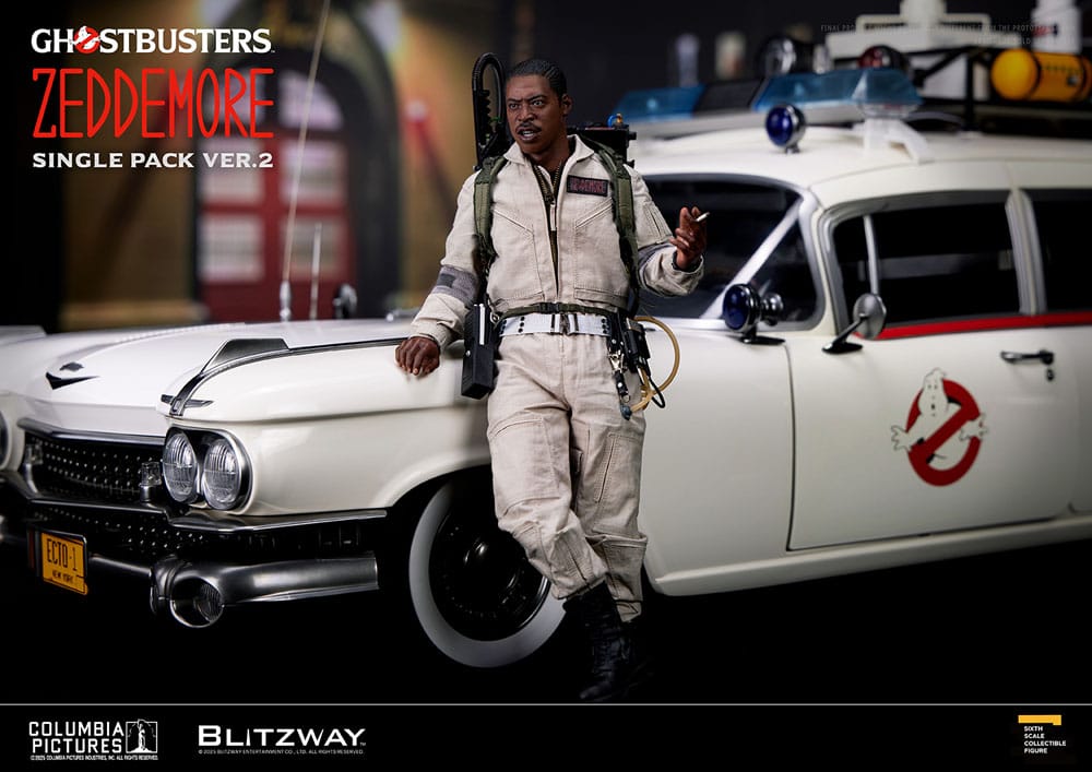 Ghostbusters Premium UMS Action Figure 1/6 Winston Zeddemore Ver. 2 31 cm
