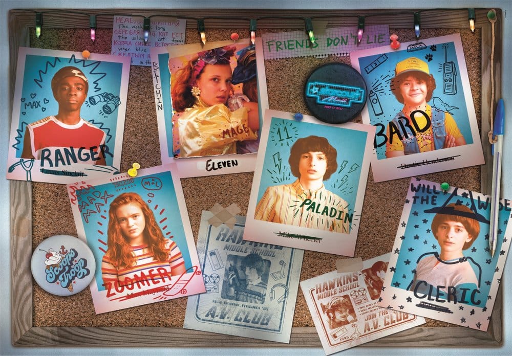 Stranger Things Jigsaw Puzzle Pictures (1000 pieces)