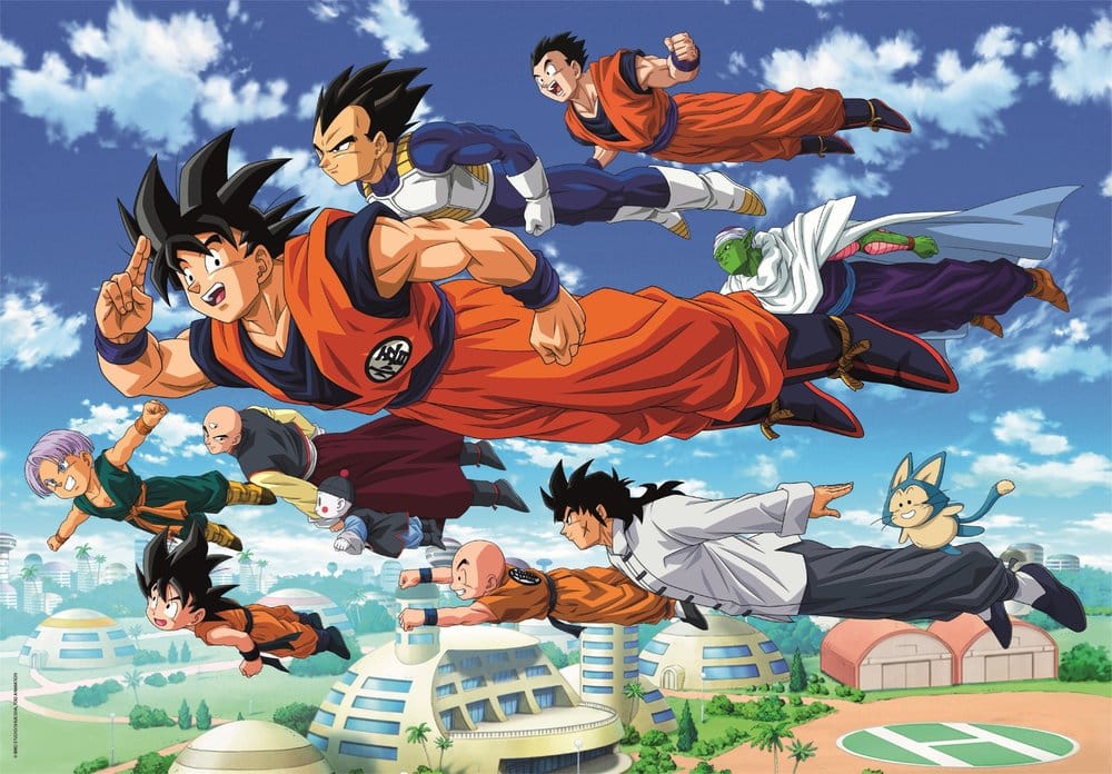 Dragon Ball Jigsaw Puzzle Flying (1000 pieces)