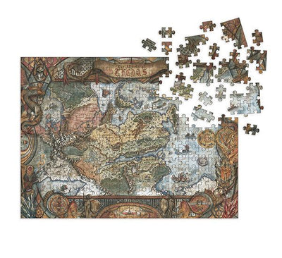 Dragon Age Jigsaw Puzzle World of Thedas Map (1000 pieces)