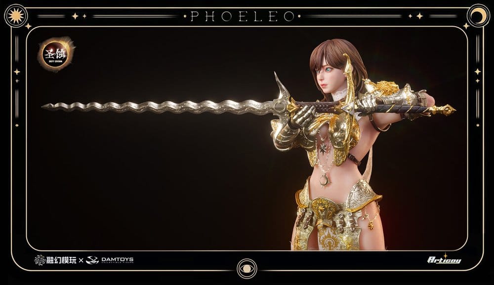 Deity Erosion Action Figure 1/6 Hwit ole-Phoeleo (Rooted Hair Version) 30 cm