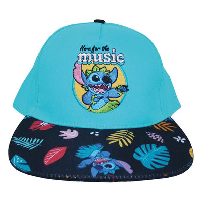 Lilo & Stitch Curved Bill Cap Here For The Music