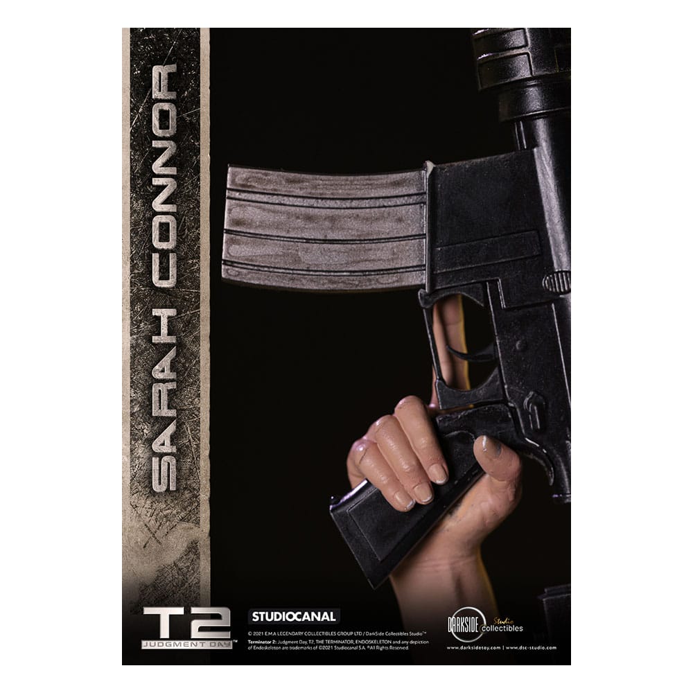 Terminator 2: Judgment Day 30th Anniversary Statue Sarah Connor 1/3 Exclusive 71 cm