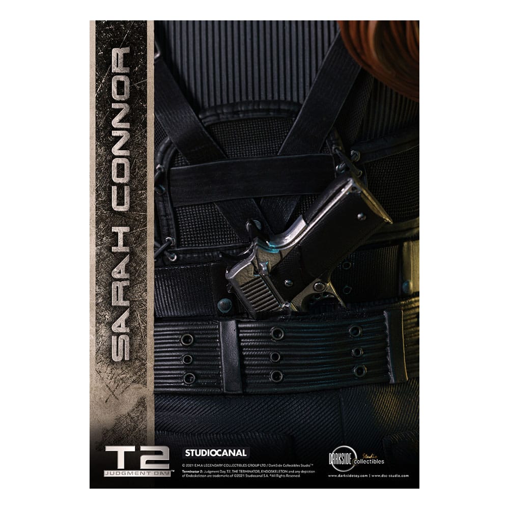 Terminator 2: Judgement Day 30th Anniversary Statue Sarah Connor 1/3 Exclusive 71 cm