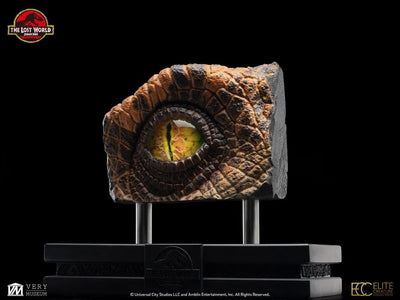 The Lost World: Jurassic Park Replica Bust Male Velociraptor Eye Prop 23 cm