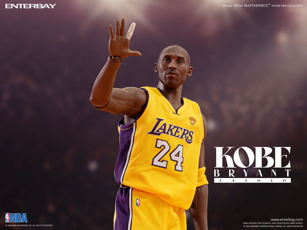 NBA Collection Real Masterpiece Actionfigur 1/6 Kobe Bryant 242010 Limited Edition 30 cm