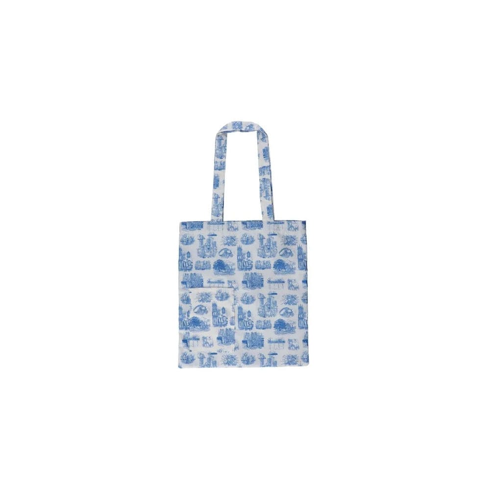 Whisper of the Heart Tote Bag Blue Nostalgia
