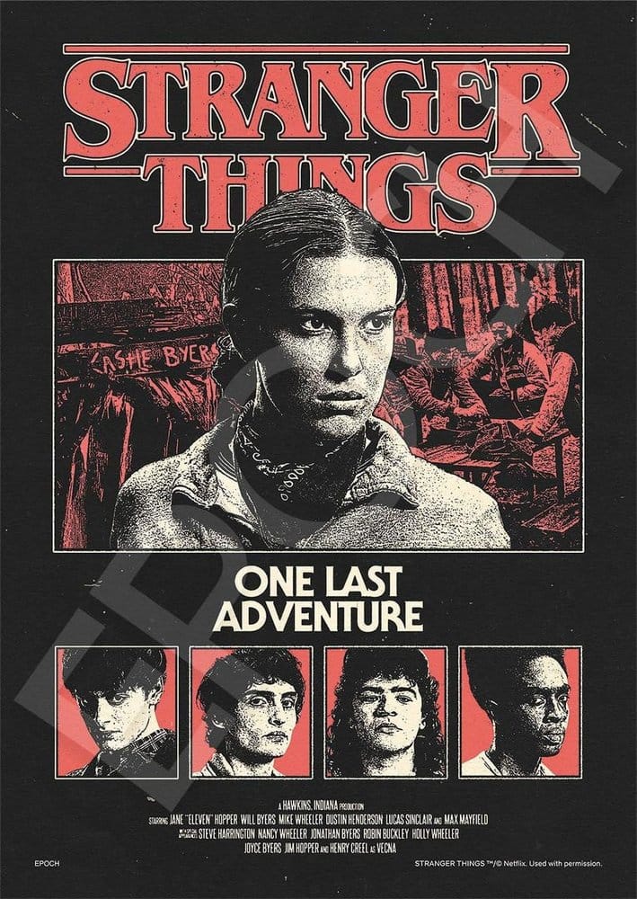 Stranger Things 500-piece puzzle One Last Adventure