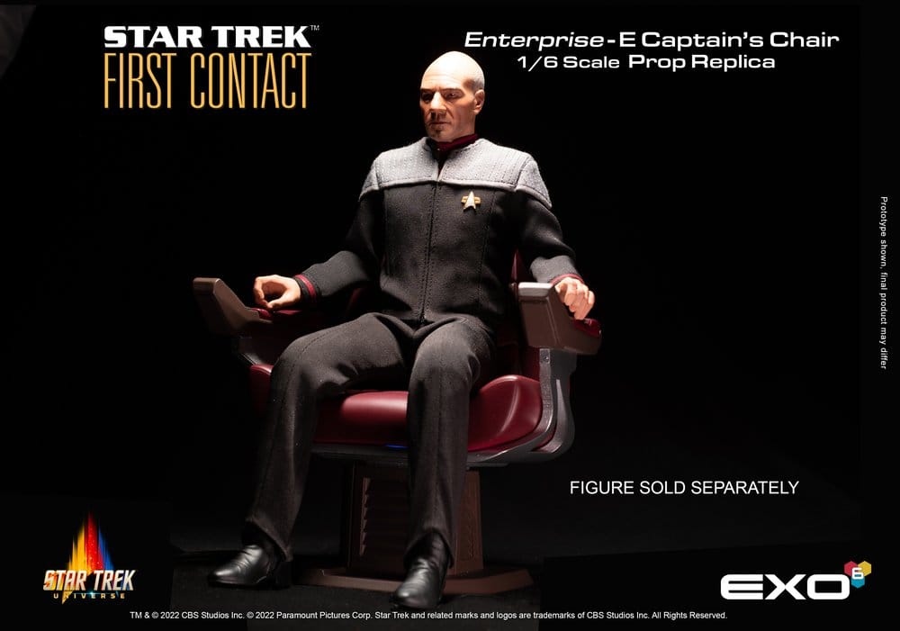 Star Trek: First Contact Replica 1/6 Captain's Chair 15 cm