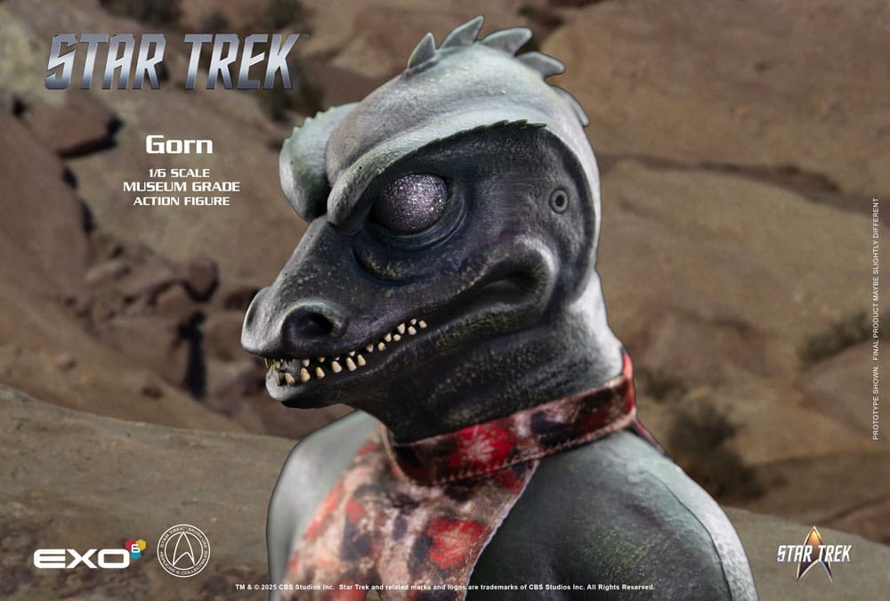 Star Trek: The Original Series Action Figure 1/6 Gorn 31 cm