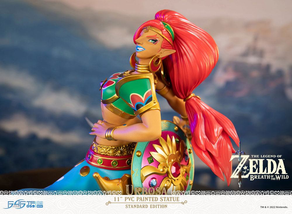 The Legend of Zelda Breath of the Wild PVC Statue Urbosa Standard Edition 27 cm - Severely damaged packaging