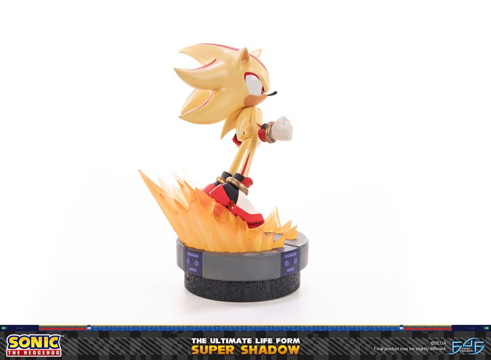 Sonic the Hedgehog The Ultimate Life Form Statue Super Shadow Standard Edition 32 cm