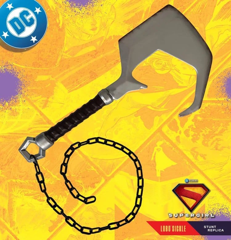 Supergirl LARP Stunt Prop Replica 1/1 Lobo Sickle 150 cm