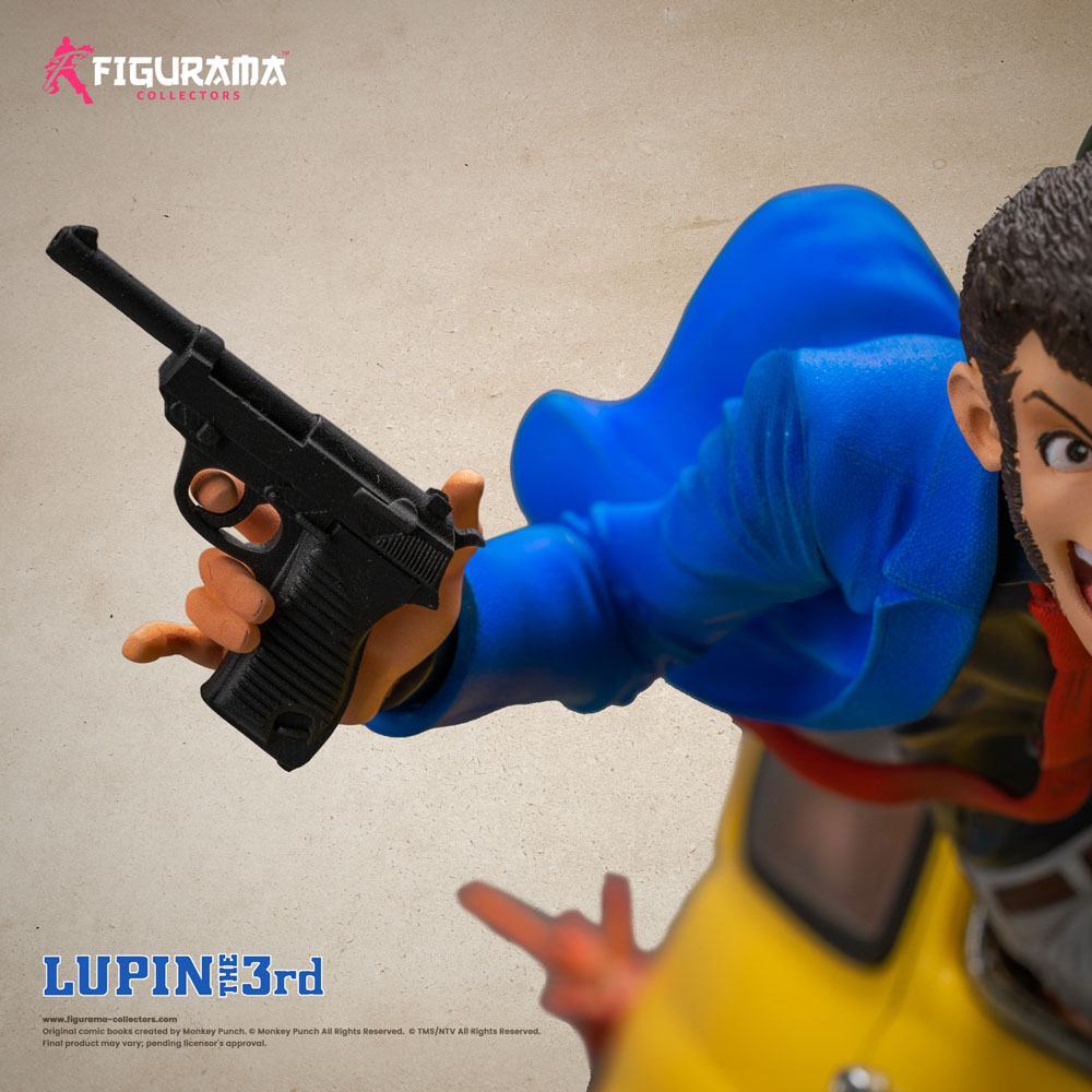 Lupin III Elite Diorama Statue 1/8 Lupin, Jigen & Fujiko 31 cm
