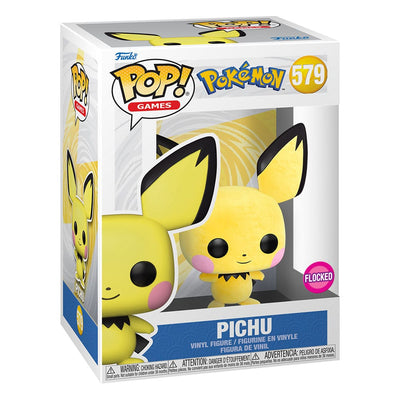 Pokémon POP! Games Vinyl Figure Flocked Pichu *Exclusive Version* 9 cm