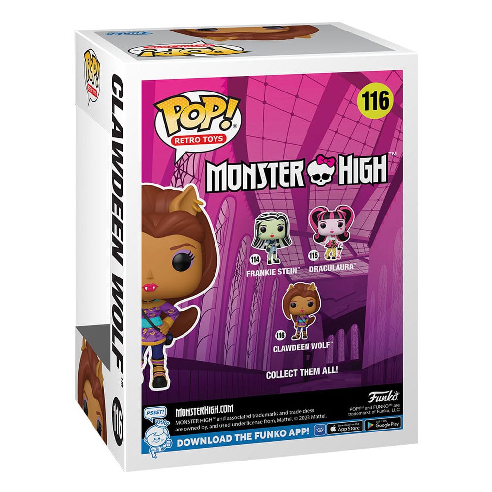Monster High POP! Vinyl Figure Clawdeen 9 cm