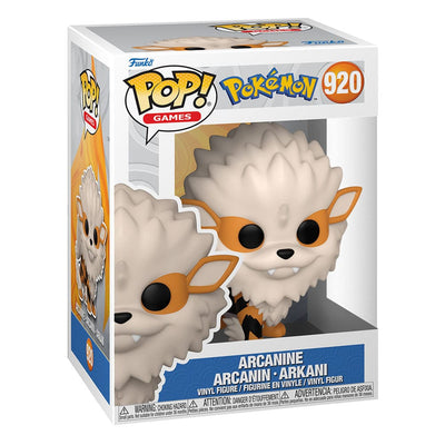 Pokémon POP! Games Vinyl Figure Arcanine (EMEA) 9 cm