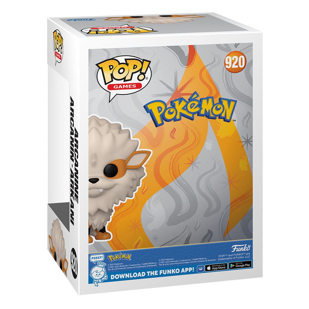 Pokémon POP! Games Vinyl Figure Arcanine (EMEA) 9 cm