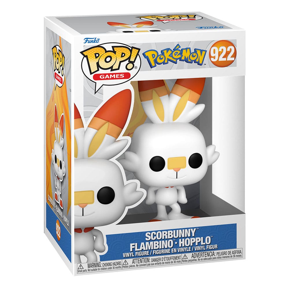 Pokémon POP! Games Vinyl Figure Scorbunny (EMEA) 9 cm