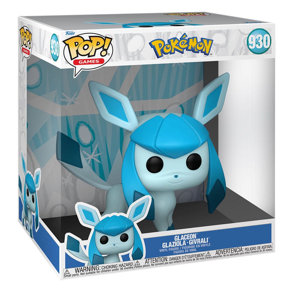 Pokémon Super Sized Jumbo POP! Vinyl Figure Glaceon (EMEA) 25 cm