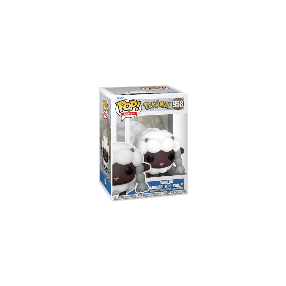 Pokémon POP! Games Vinyl Figure Wooloo (EMEA) 9 cm