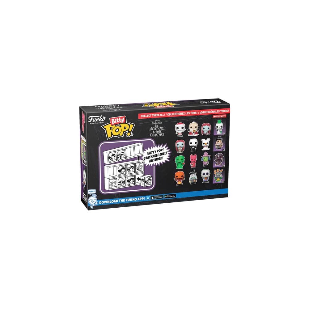 Nightmare Before Christmas Bitty POP! Vinyl Figure 4-Pack Oogie Boogie 2,5 cm