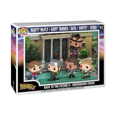 Back To The Future POP Moments Deluxe Vinyl Figures 5-Pack Hoverboard