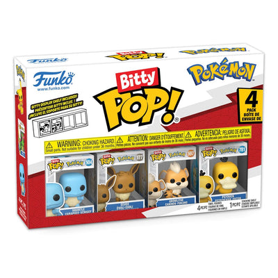 Pokémon Bitty POP! Vinyl Figure 4-Pack Series 4 2 cm