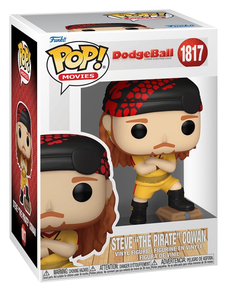 Dodgeball POP! Disney Vinyl Figures Steve 9 cm