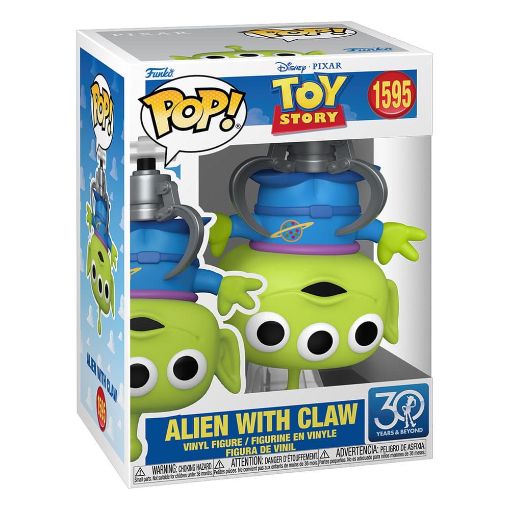 Toy Story POP! Disney Vinyl Figures Alien with Claw (30th Anniversary) 9 cm