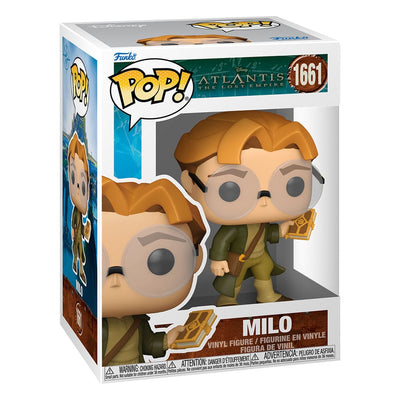 Atlantis: The Lost Empire POP! Vinyl Figure Milo 9 cm