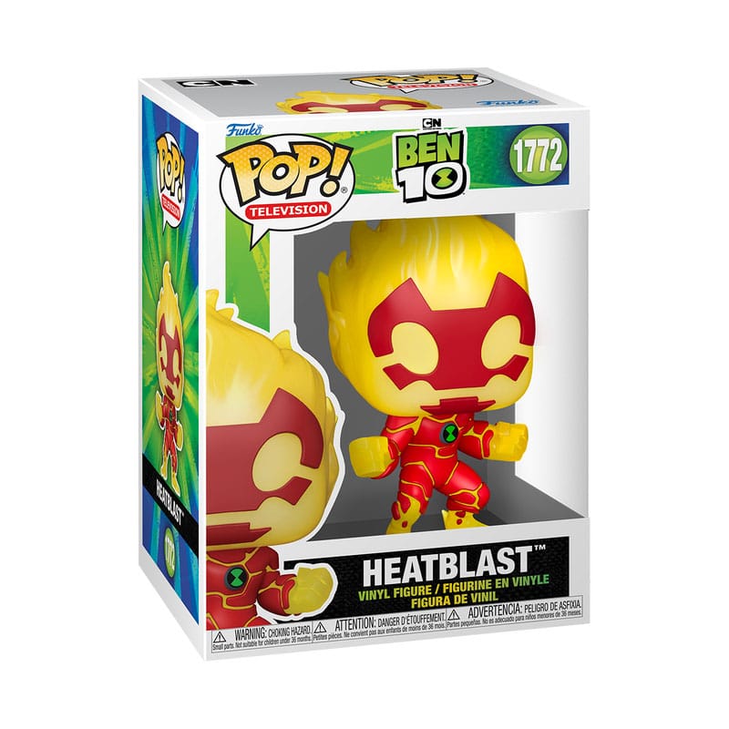 Ben 10 POP! TV Vinyl Figures Heatblast 9 cm