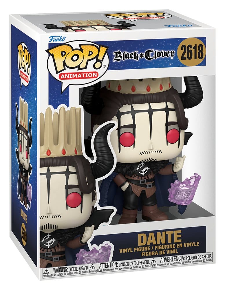 Black Clover POP! Animation Vinyl Figure Dante 9 cm