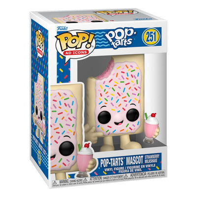 Pop-Tarts POP! Ad Icons Vinyl Figure Pop-Tarts Mascot Strawberry Milkshake 9 cm