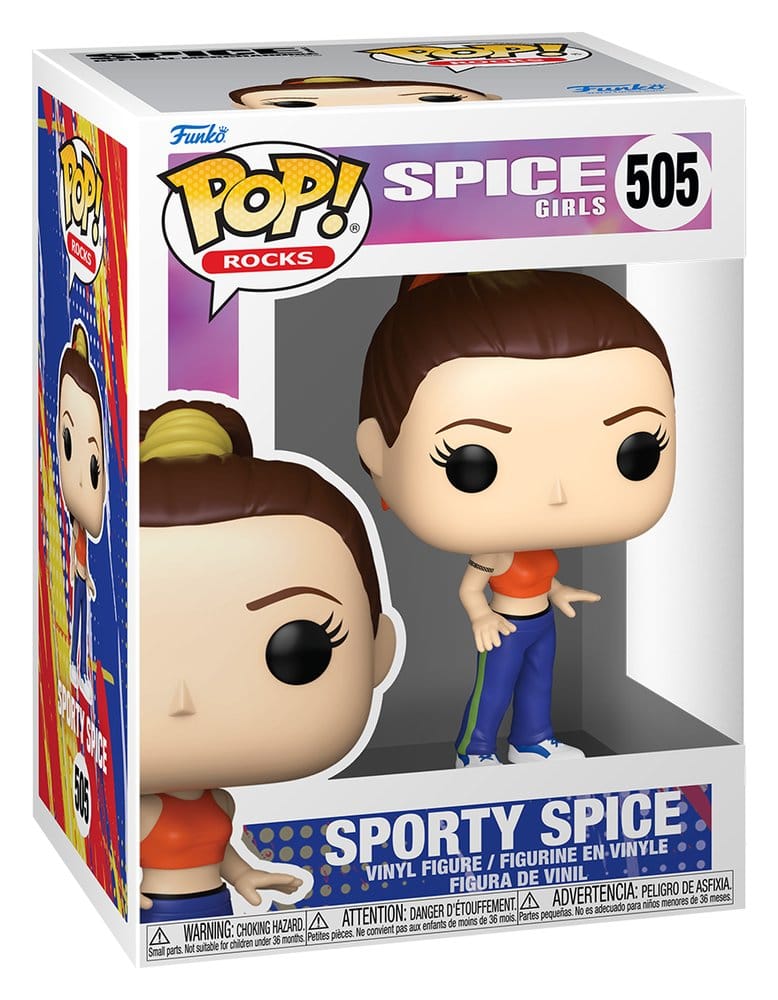 Spice Girls POP! Rocks Vinyl Figure Sporty Spice 9 cm