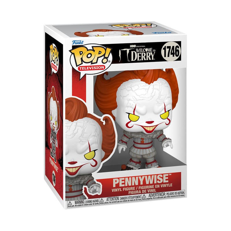 It-Welcome to Derry POP! Plus Vinyl Figure Pennywise the Dancing Clown 9 cm