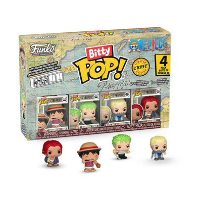 One Piece Bitty POP! Vinyl Figure 4-Pack Luffy 2.5 cm