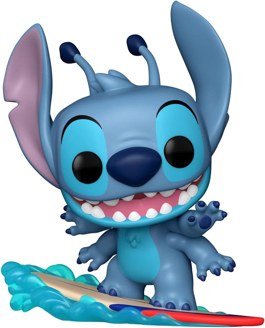 Lilo & Stitch POP! Vinyl Figure Stitch on Surfboard Exclusive Edition 9 cm