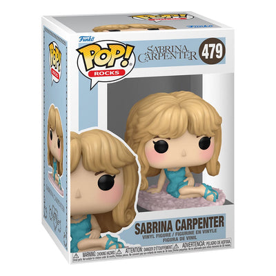 Sabrina Carpenter POP! Rocks Vinyl Figure Sabrina in Night Gown 9 cm