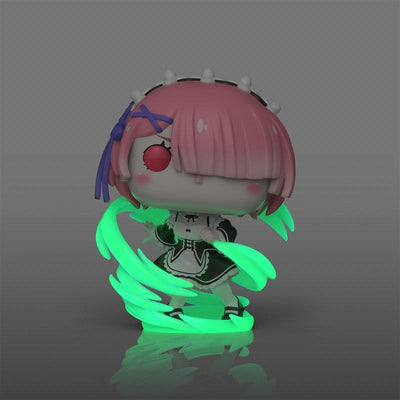 Re:Zero POP! Plus Vinyl Figure Ram (Wind Magic) (Glow) Exclusive 9 cm