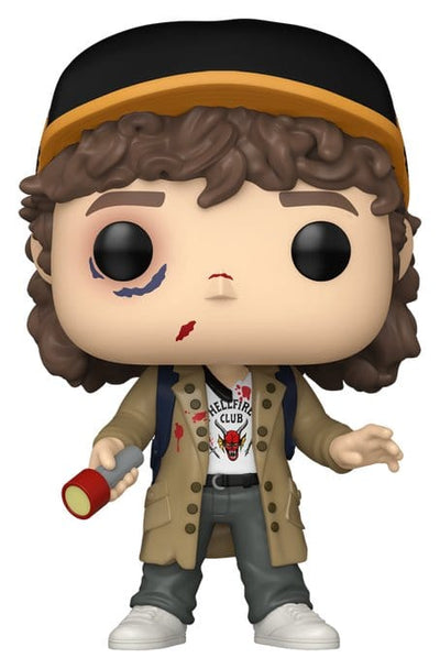 Stranger Things POP! TV Vinyl Figure Dustin Henderson (Battle Damaged) Exclusive 9 cm