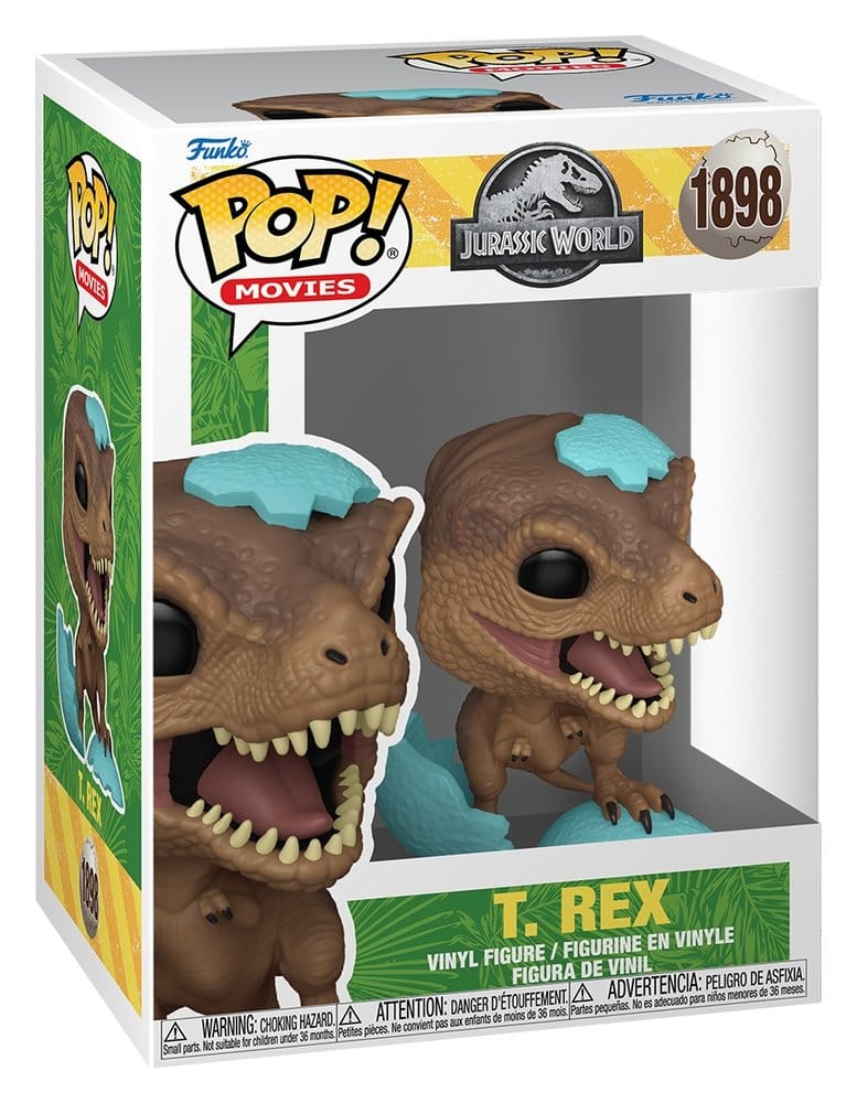 Jurassic Park POP! Movies Vinyl Figure SPRG- T-Rex 9 cm