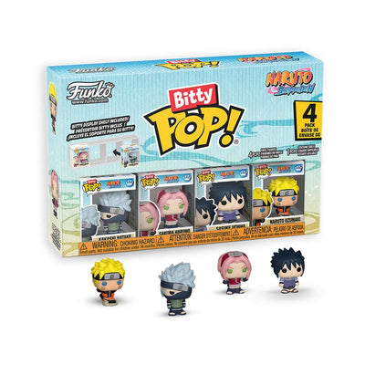 Naruto Shippuden Bitty POP! Vinyl Figure 4-Pack Team 7 w/CH 2.5 cm
