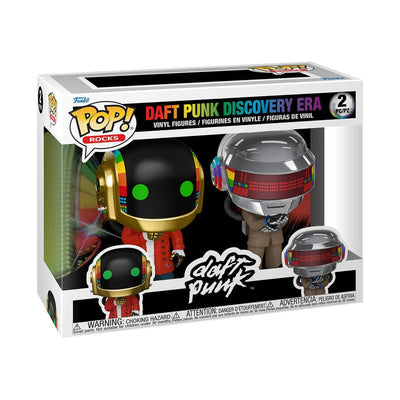 Daft Punk POP! Rocks Vinyl Figures 2-Pack Discovery 9 cm