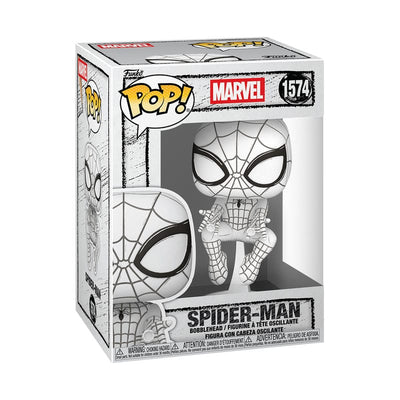 Marvel POP! Vinyl Figure Sketched - Spider-Man 9 cm