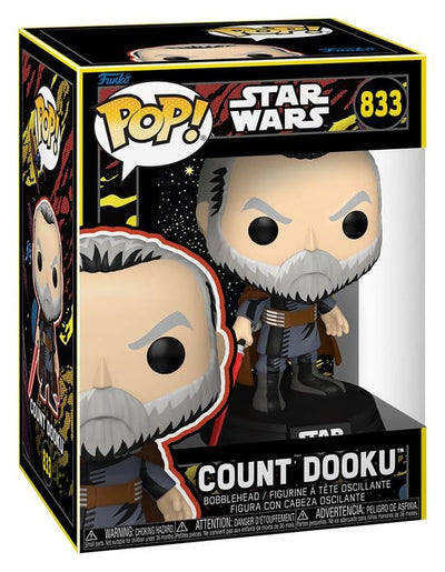 Star Wars: May the Fourth POP! Vinyl Figure Count Dooku (Retro) 9 cm