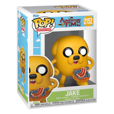 Adventure Time POP! Animation Vinyl Figure Jake with Bacon Pancakes 9 cm